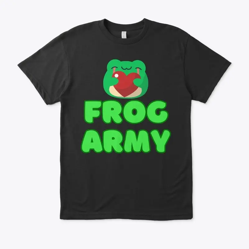 Eco Friendly Frog Army Tee