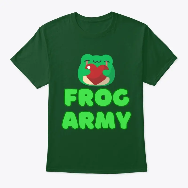 Official Frog Army Tops